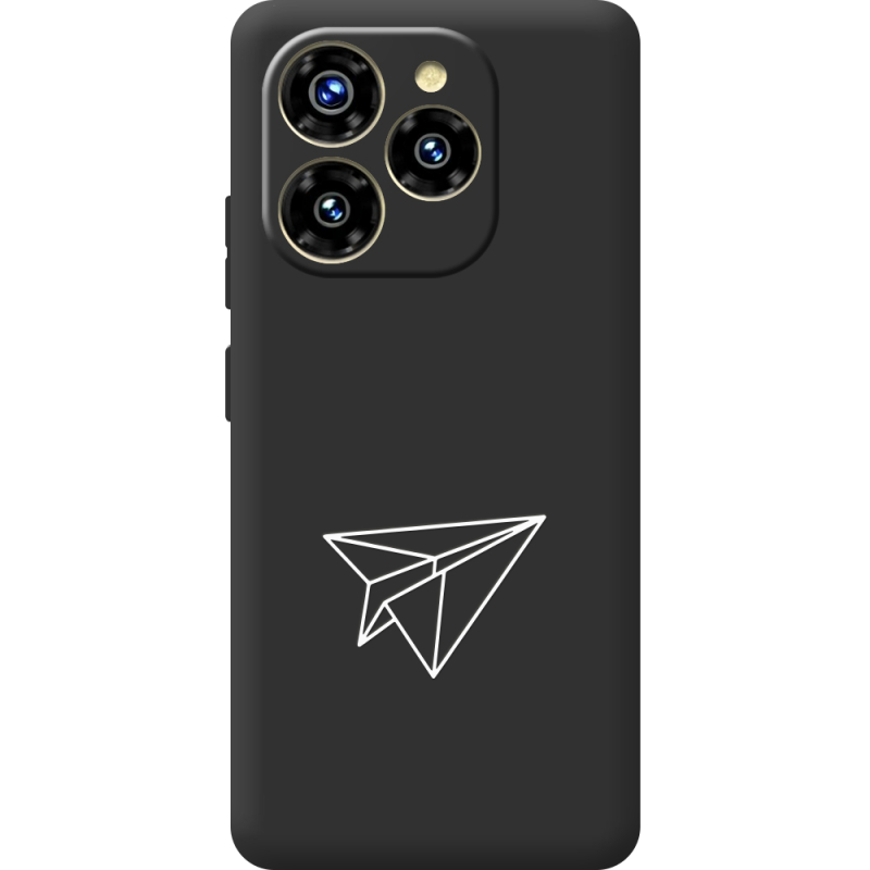 Чорний чохол BoxFace Oukitel C50 Paper Plane