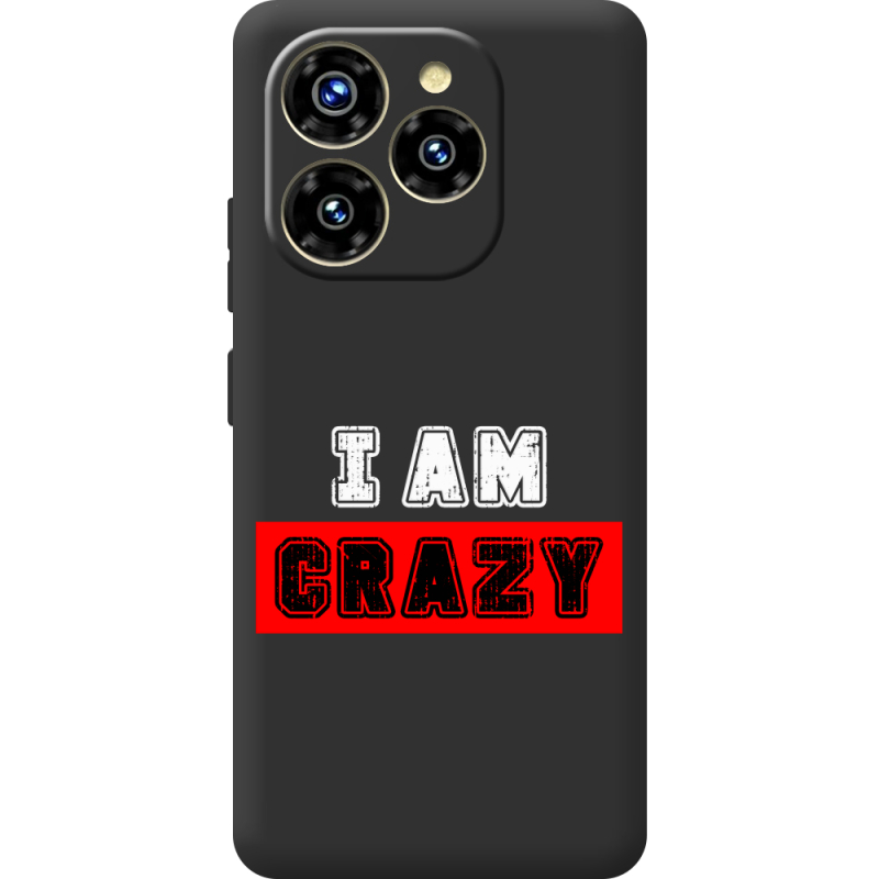 Чорний чохол BoxFace Oukitel C50 I'm Crazy