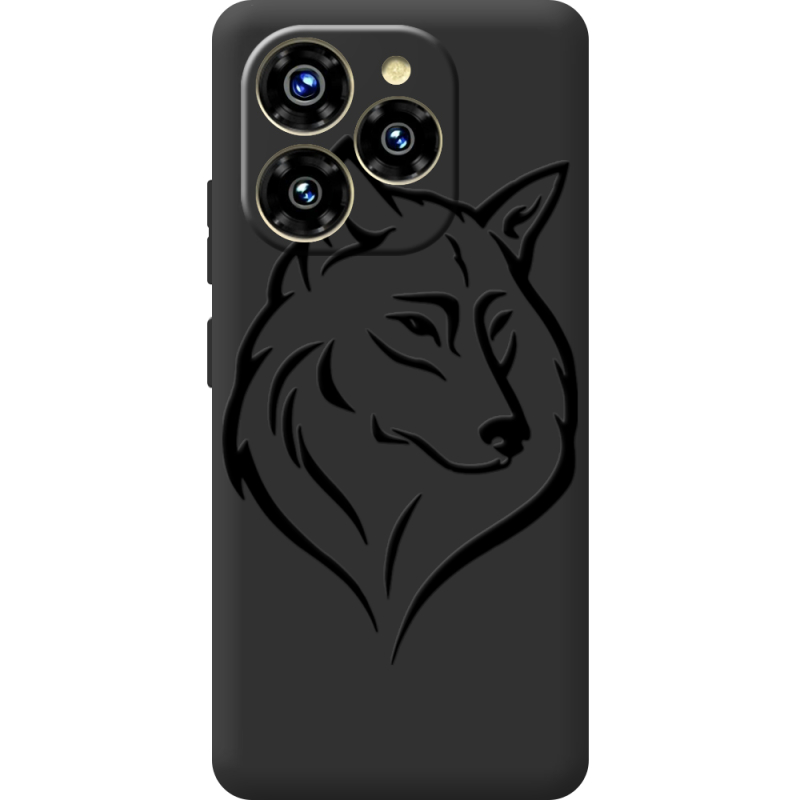 Чорний чохол BoxFace Oukitel C50 Wolf
