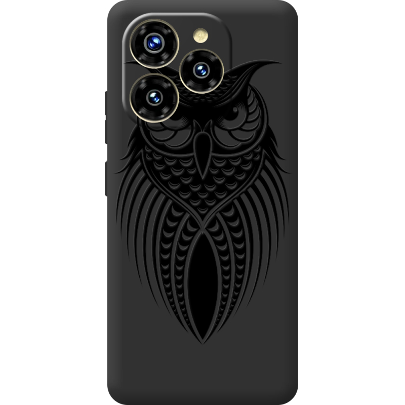 Чорний чохол BoxFace Oukitel C50 Owl