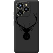 Чорний чохол BoxFace Oukitel C50 Deer