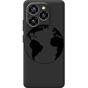 Чорний чохол BoxFace Oukitel C50 Earth