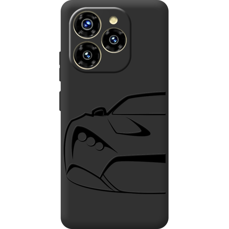 Чорний чохол BoxFace Oukitel C50 Sportcar