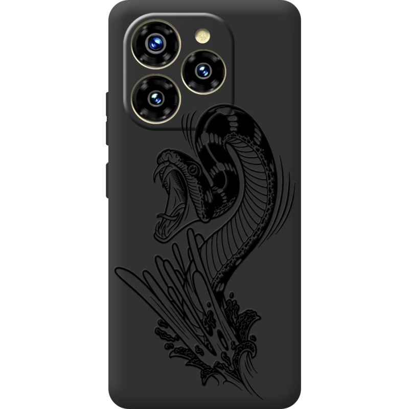 Чорний чохол BoxFace Oukitel C50 Snake