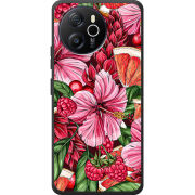 Чохол BoxFace Blackview Shark 8 Tropical Flowers