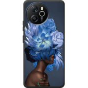 Чохол BoxFace Blackview Shark 8 Exquisite Blue Flowers