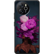 Чохол BoxFace Blackview Shark 8 Exquisite Purple Flowers