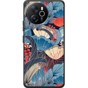 Чохол BoxFace Blackview Shark 8 Blue Herb