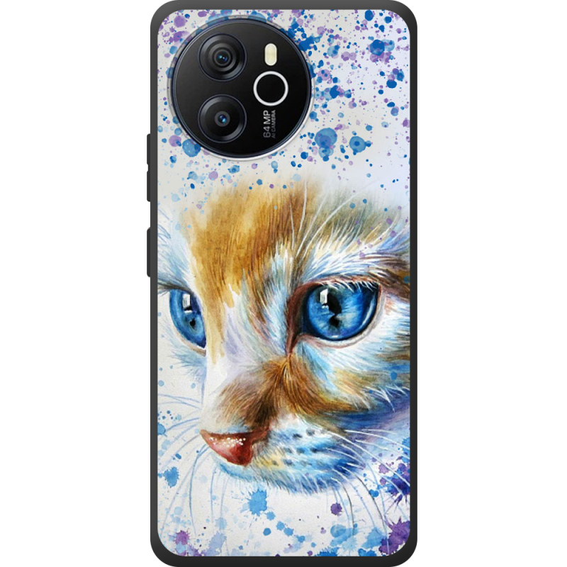 Чохол BoxFace Blackview Shark 8 Голубоглазый Кот