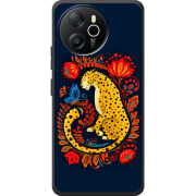 Чохол BoxFace Blackview Shark 8 Petrykivka Leopard