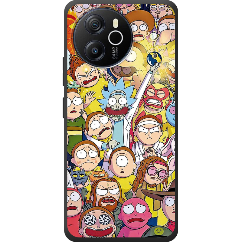 Чохол BoxFace Blackview Shark 8 Rick and Morty