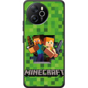Чохол BoxFace Blackview Shark 8 Майнкрафт Стів і Алекс