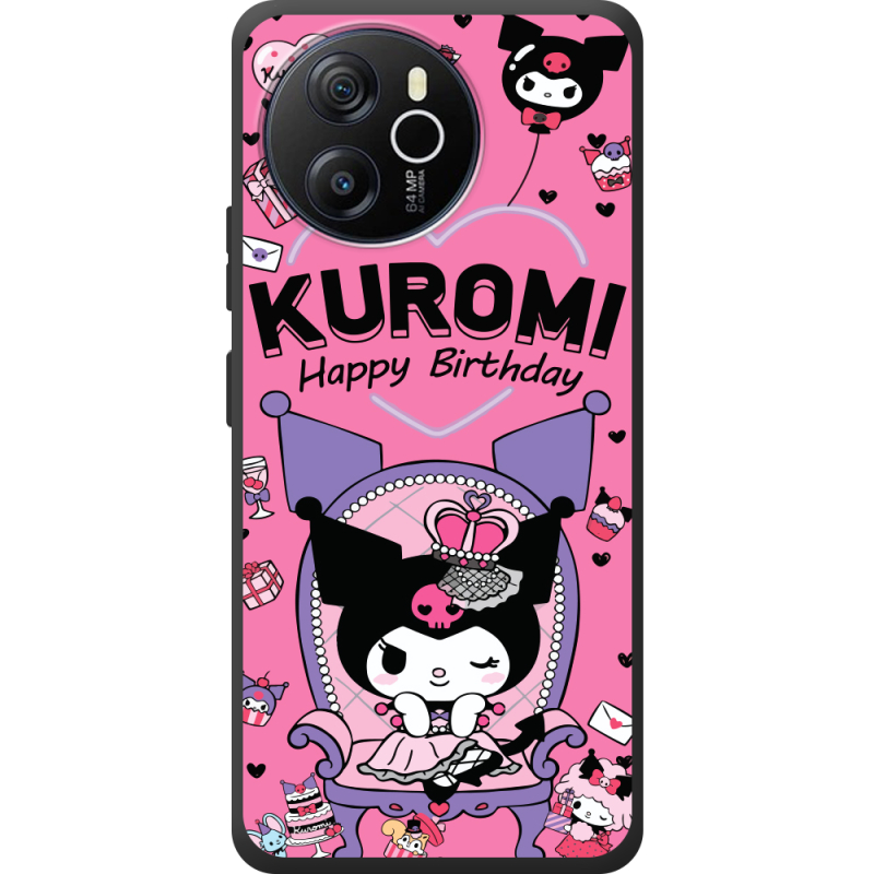 Чохол BoxFace Blackview Shark 8 День народження Kuromi