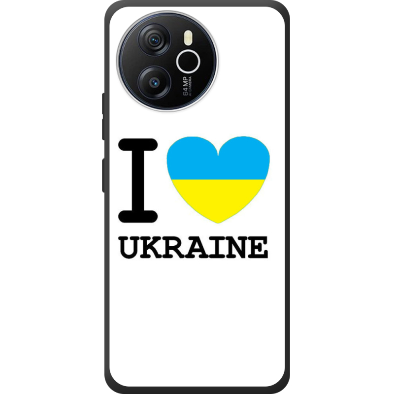 Чохол BoxFace Blackview Shark 8 I love Ukraine