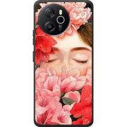 Чохол BoxFace Blackview Shark 8 Girl in Flowers
