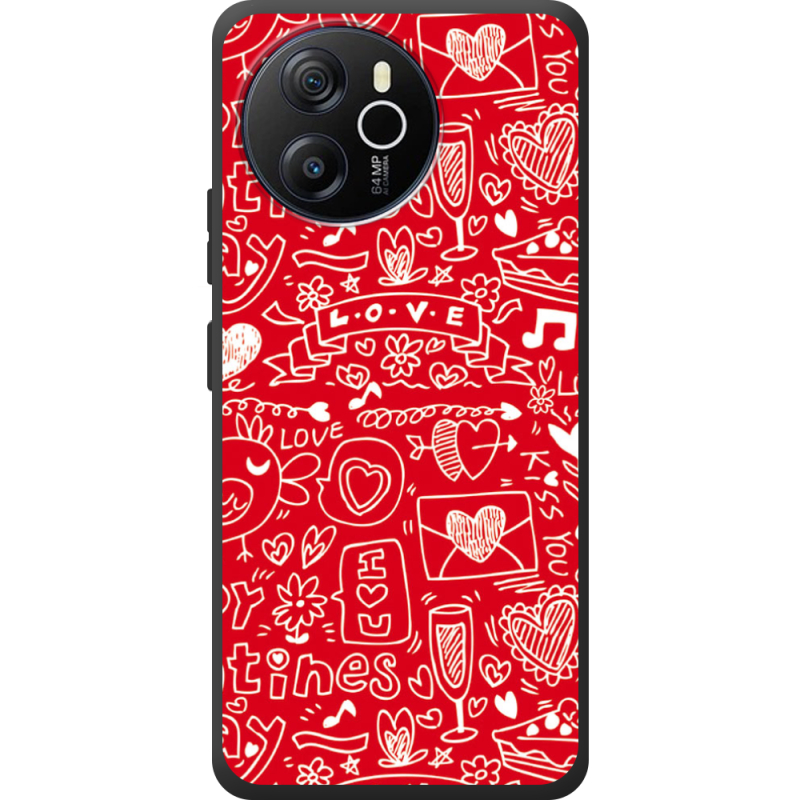 Чохол BoxFace Blackview Shark 8 Happy Valentines