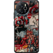 Чохол BoxFace Blackview Shark 8 Marvel Avengers