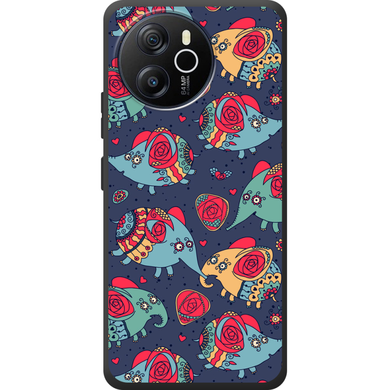 Чохол BoxFace Blackview Shark 8 Flying Elephants