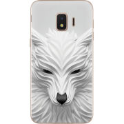 Чехол Uprint Samsung J260 Galaxy J2 Core White Wolf