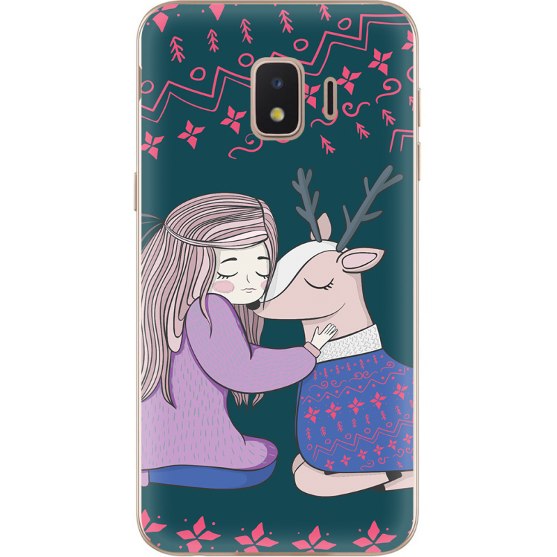 Чехол Uprint Samsung J260 Galaxy J2 Core Girl and deer