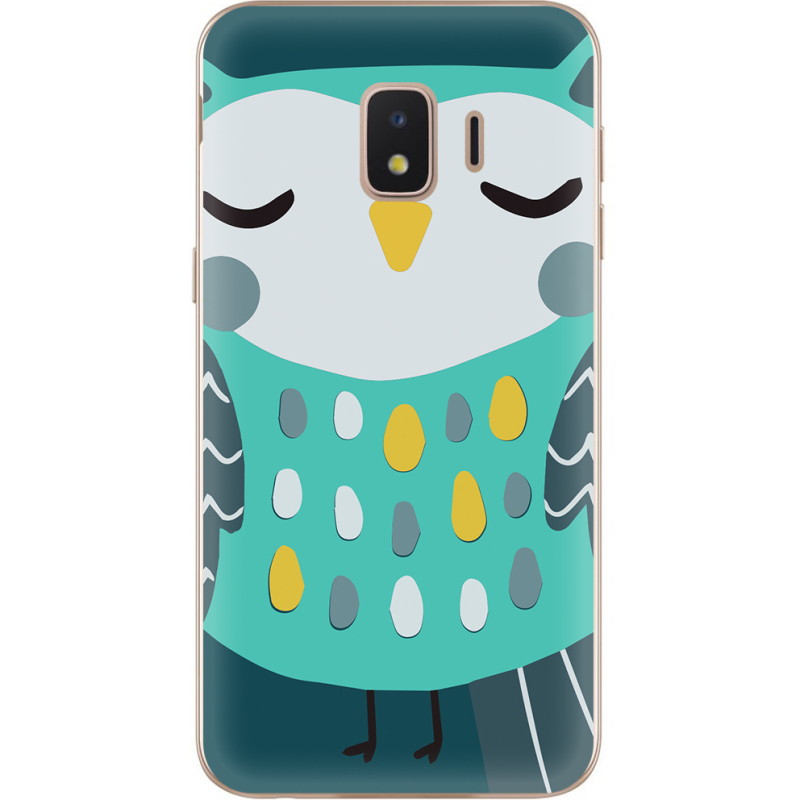 Чехол Uprint Samsung J260 Galaxy J2 Core Green Owl