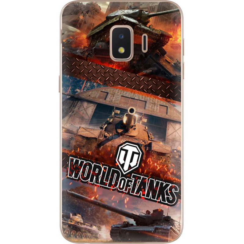 Чехол Uprint Samsung J260 Galaxy J2 Core World Of Tanks