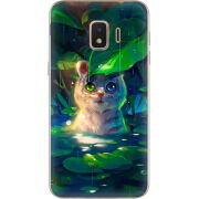 Чехол Uprint Samsung J260 Galaxy J2 Core White Tiger Cub