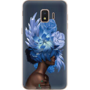 Чехол Uprint Samsung J260 Galaxy J2 Core Exquisite Blue Flowers