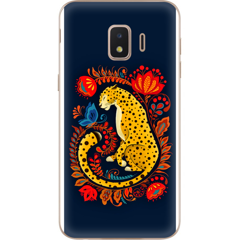 Чехол Uprint Samsung J260 Galaxy J2 Core Petrykivka Leopard