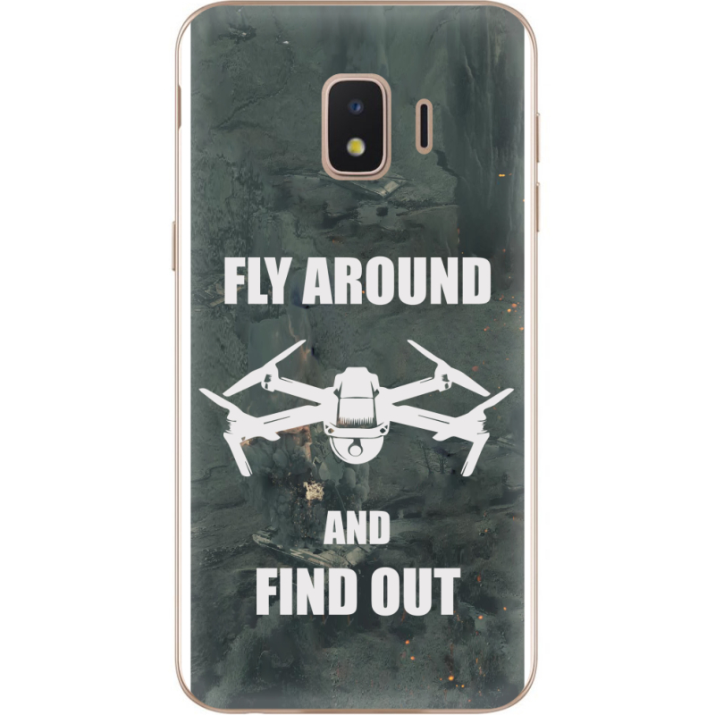 Чехол Uprint Samsung J260 Galaxy J2 Core Дрон Fly Around