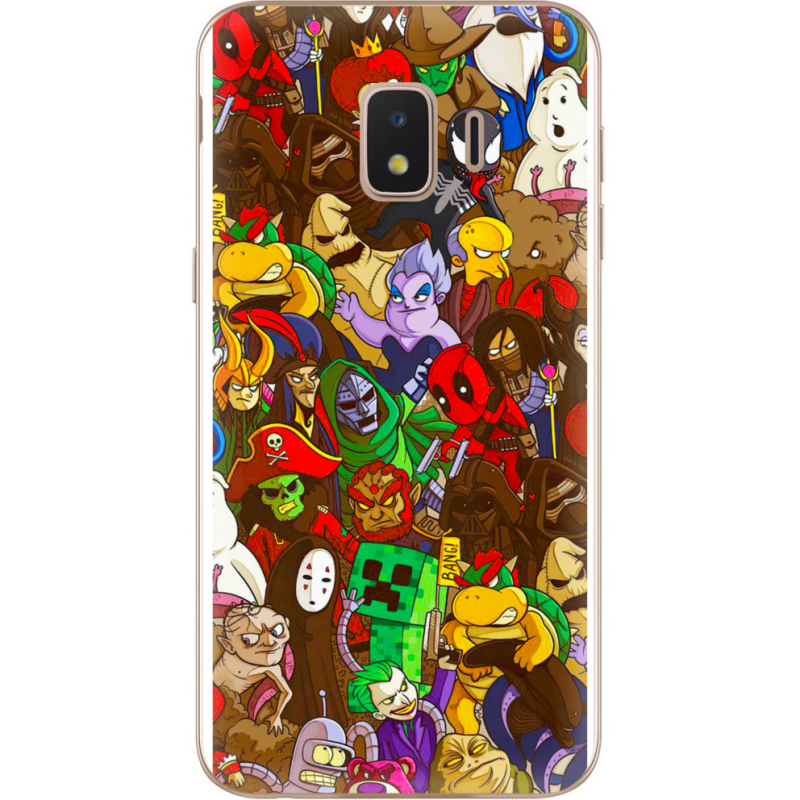 Чехол Uprint Samsung J260 Galaxy J2 Core Злодеи