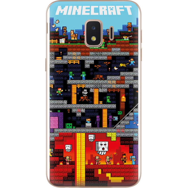 Чехол Uprint Samsung J260 Galaxy J2 Core Minecraft Lode Runner