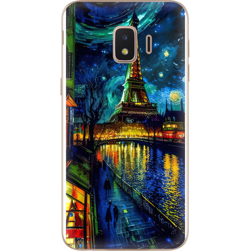 Чехол Uprint Samsung J260 Galaxy J2 Core Сяйво над Парижем
