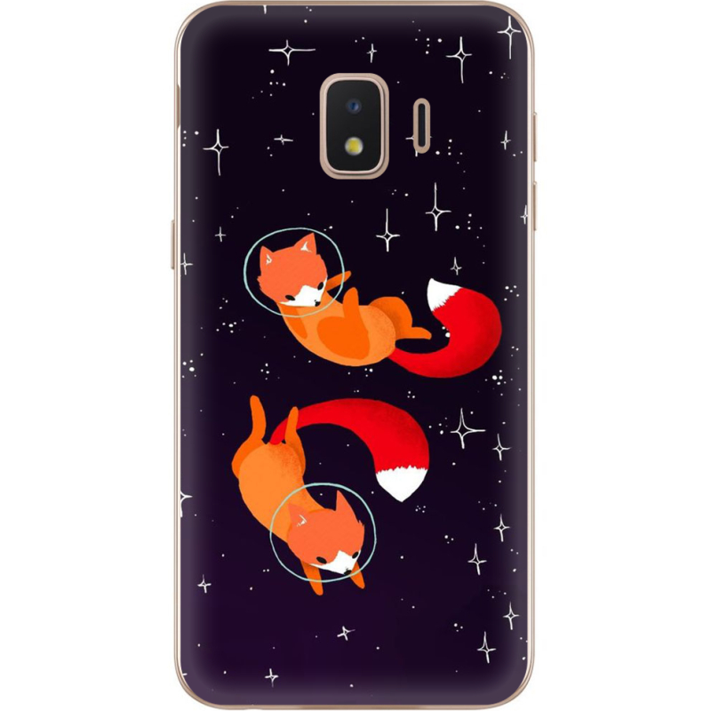 Чехол Uprint Samsung J260 Galaxy J2 Core Fox-Astronauts