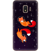 Чехол Uprint Samsung J260 Galaxy J2 Core Fox-Astronauts