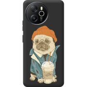 Прозорий чохол BoxFace Blackview Shark 8 Dog Coffeeman