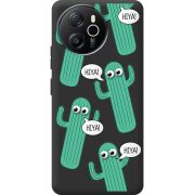 Прозорий чохол BoxFace Blackview Shark 8 с 3D-глазками HIYA