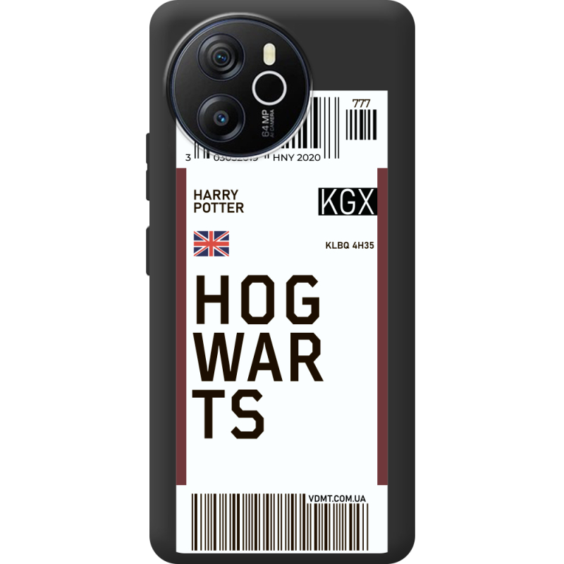 Прозорий чохол BoxFace Blackview Shark 8 Ticket Hogwarts