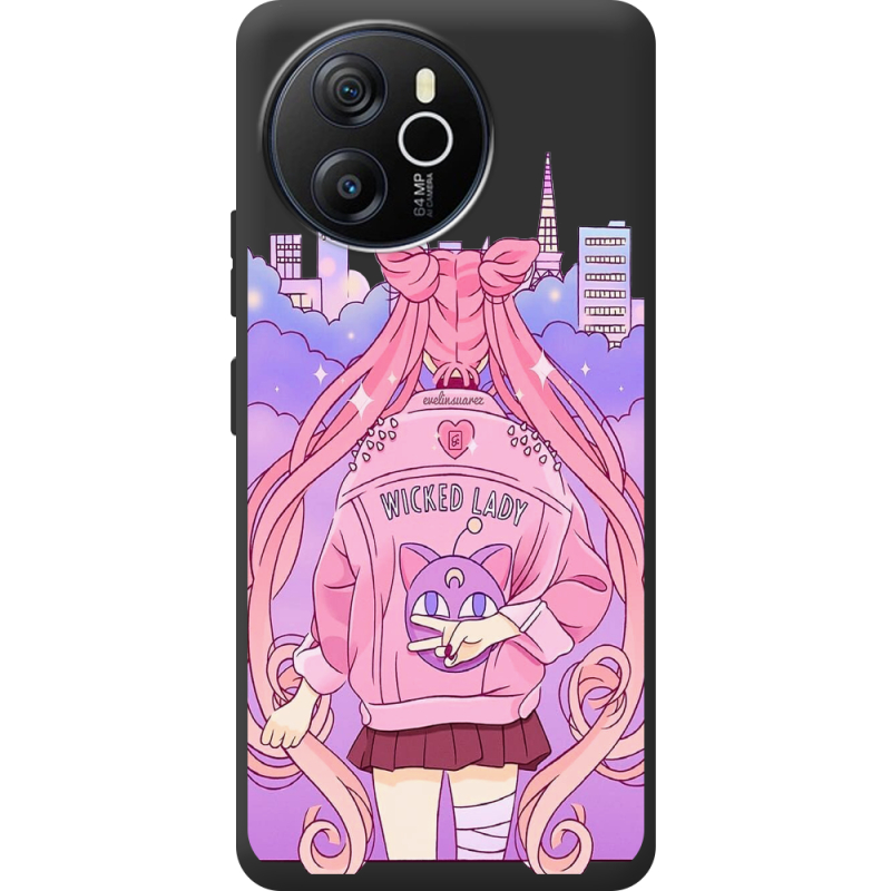 Прозорий чохол BoxFace Blackview Shark 8 Wiked Lady