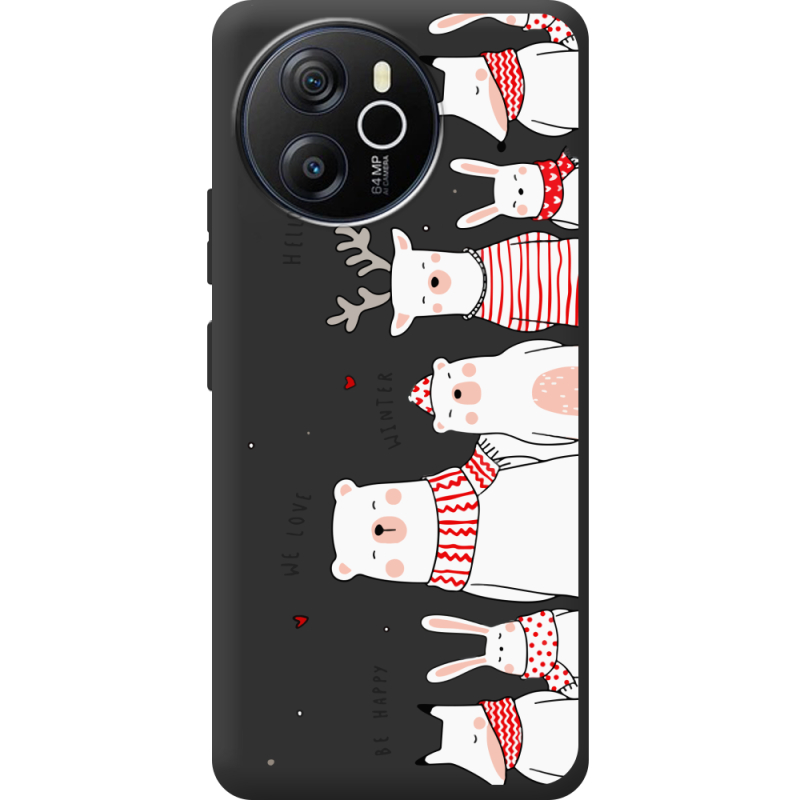 Прозорий чохол BoxFace Blackview Shark 8 The Friendly Beasts