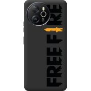 Прозорий чохол BoxFace Blackview Shark 8 Free Fire Black Logo