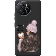 Прозорий чохол BoxFace Blackview Shark 8 love is in the air