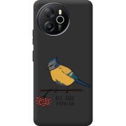 Прозорий чохол BoxFace Blackview Shark 8 Синиця і калина