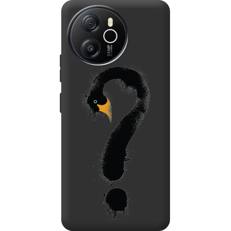 Прозорий чохол BoxFace Blackview Shark 8 Swan question