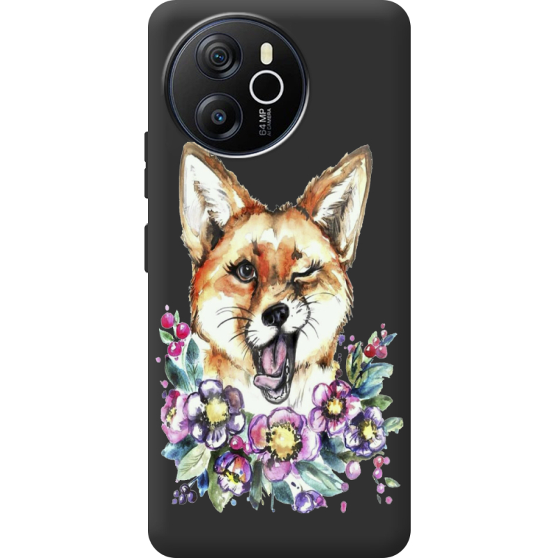 Прозорий чохол BoxFace Blackview Shark 8 Winking Fox