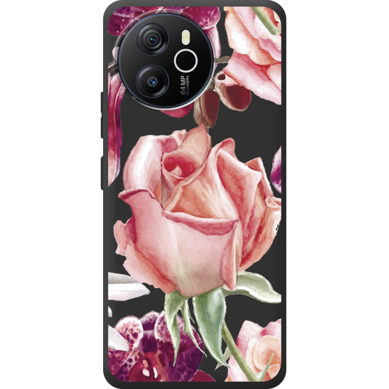 Прозорий чохол BoxFace Blackview Shark 8 Rose