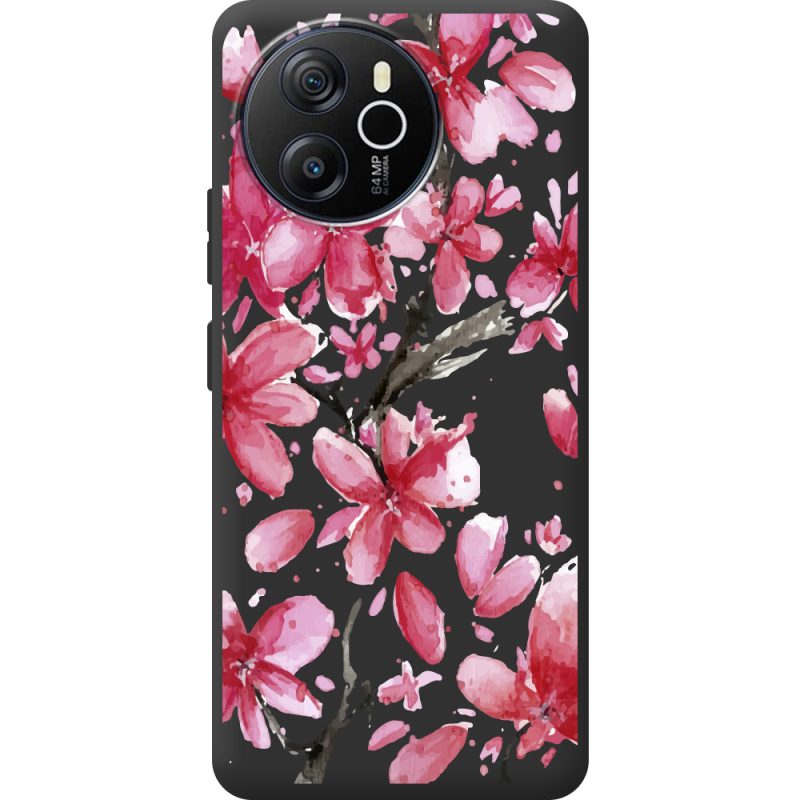 Прозорий чохол BoxFace Blackview Shark 8 Pink Magnolia