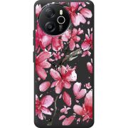 Прозорий чохол BoxFace Blackview Shark 8 Pink Magnolia