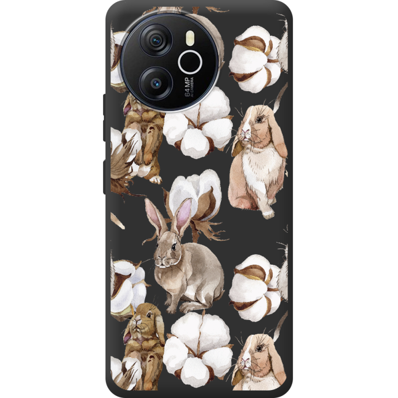 Прозорий чохол BoxFace Blackview Shark 8 Cotton and Rabbits