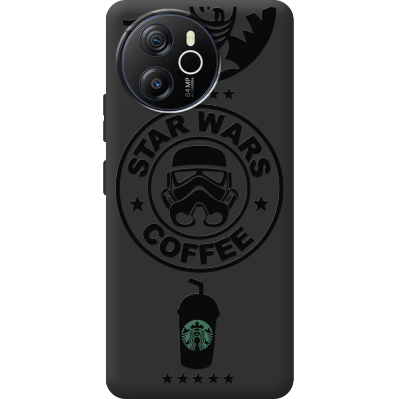 Чорний чохол BoxFace Blackview Shark 8 Dark Coffee